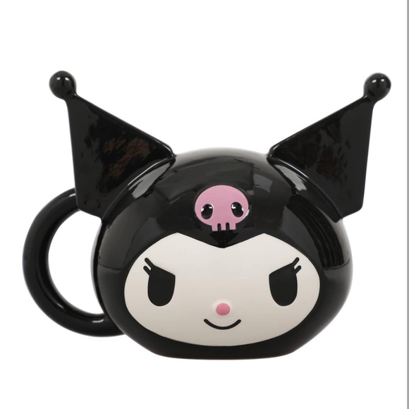 Bioworld x Sanrio Kuromi 3D Sculpted Character 10 Oz Ceramic Mug - Picture 6 of 6